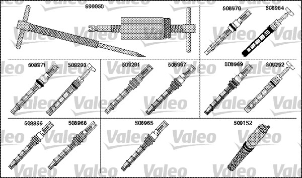 Valeo Verstuiver expansieklep airco 699930