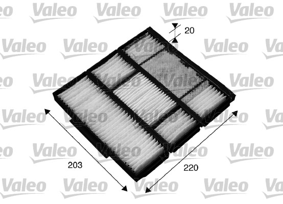 Valeo Interieurfilter 715565