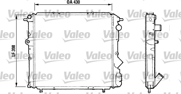 Valeo Radiateur 730510