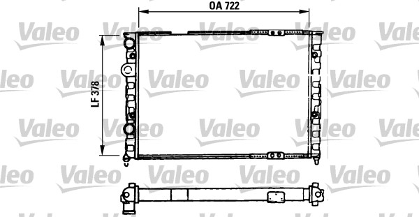 Valeo Radiateur 730971