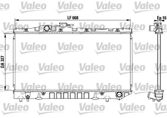 Valeo Radiateur 731115