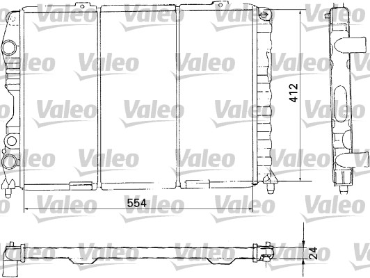 Valeo Radiateur 731283