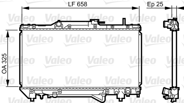 Valeo Radiateur 731682