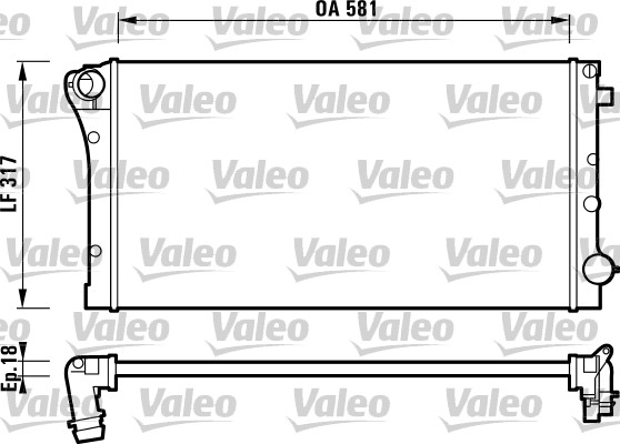 Valeo Radiateur 732925