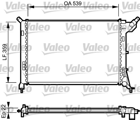 Valeo Radiateur 734326