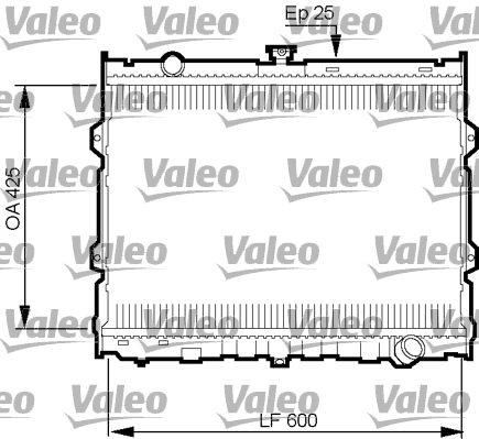 Valeo Radiateur 734784