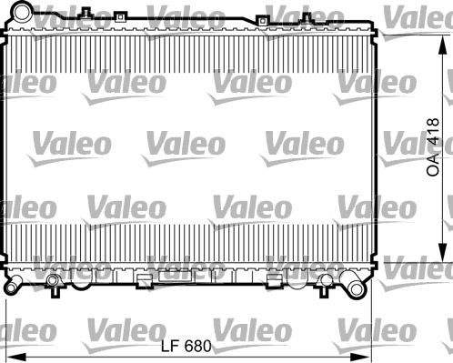 Valeo Radiateur 735521