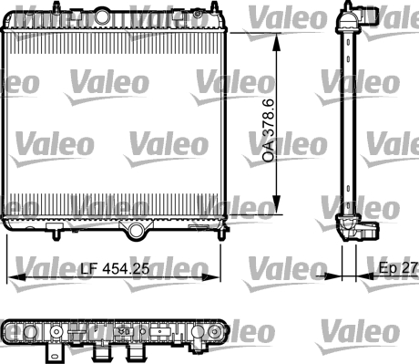 Valeo Radiateur 735560