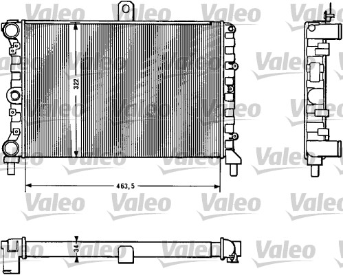 Valeo Radiateur 811381