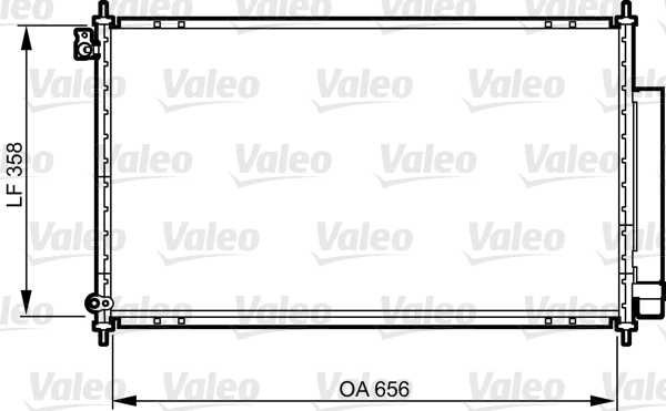 Valeo Airco condensor 814159