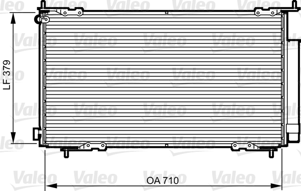 Valeo Airco condensor 814225