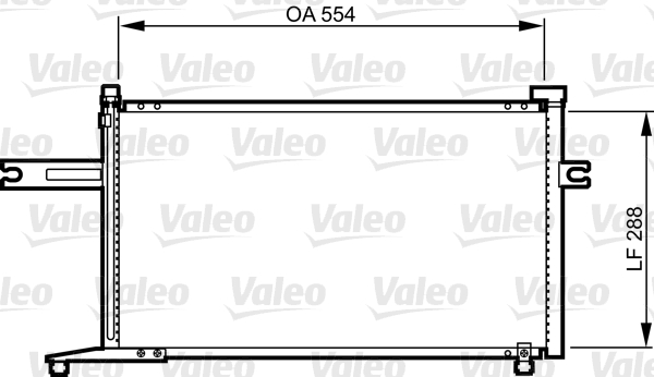 Valeo Airco condensor 814300