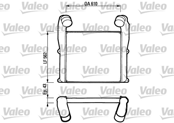 Valeo Interkoeler 816784