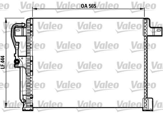 Valeo Airco condensor 817023