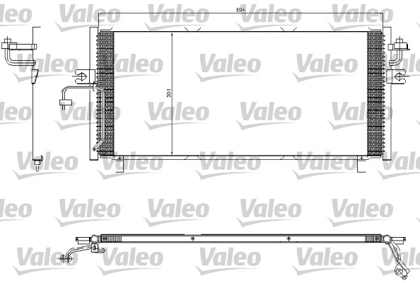 Valeo Airco condensor 817603