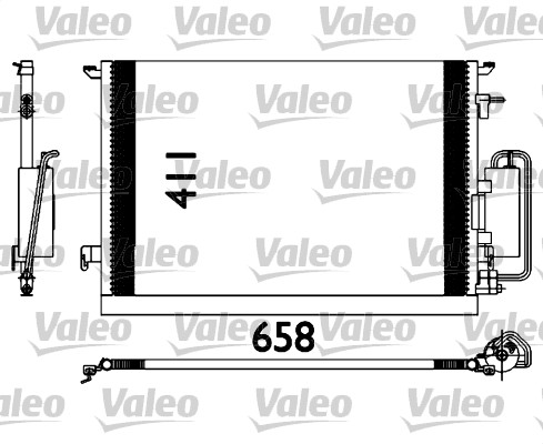 Valeo Airco condensor 817647
