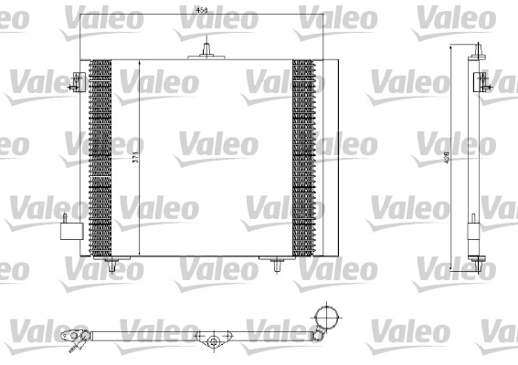 Valeo Airco condensor 817663