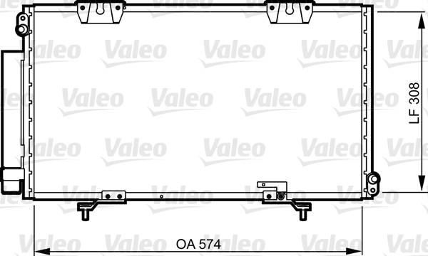 Valeo Airco condensor 817803