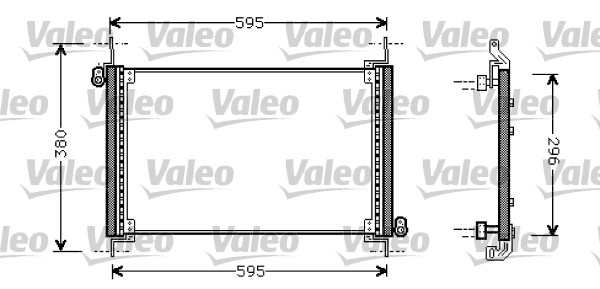 Valeo Airco condensor 818019
