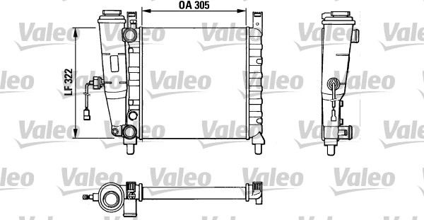 Valeo Radiateur 883826