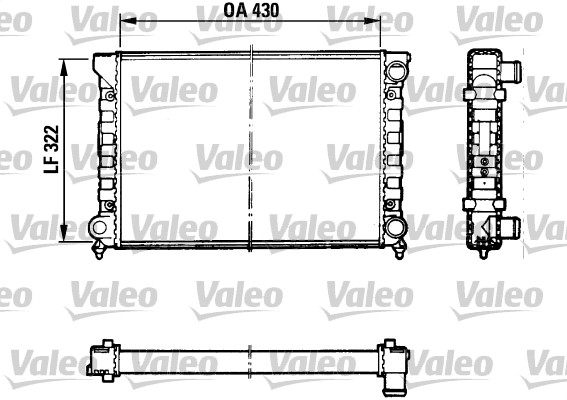 Valeo Radiateur 883869