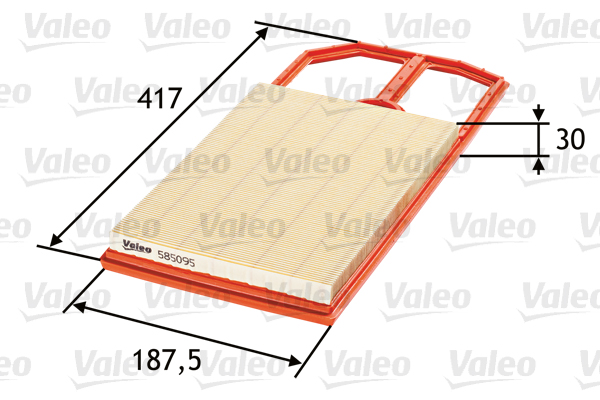 Valeo Luchtfilter 585095