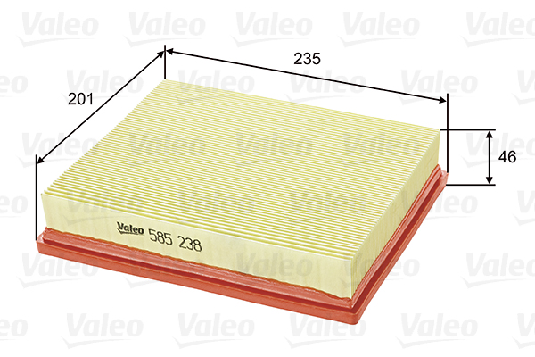 Valeo Luchtfilter 585238