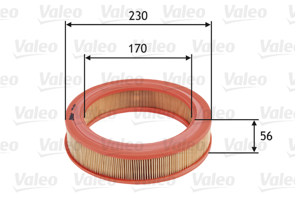 Valeo Luchtfilter 585650