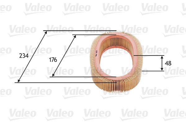 Valeo Luchtfilter 585671