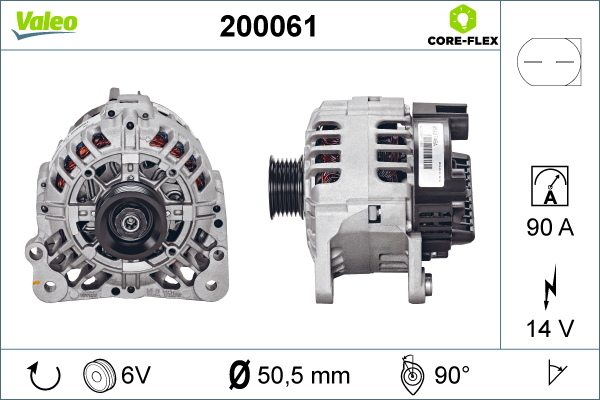 Valeo Alternator/Dynamo 200061