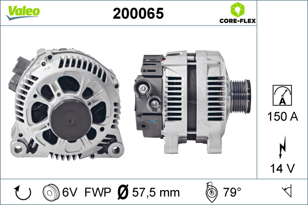 Valeo Alternator/Dynamo 200065