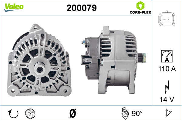 Valeo Alternator/Dynamo 200079