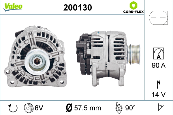 Valeo Alternator/Dynamo 200130