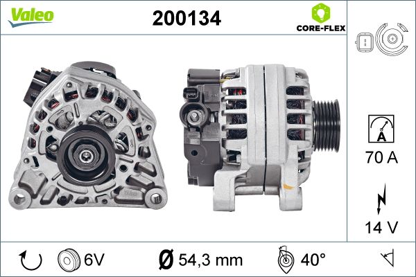 Valeo Alternator/Dynamo 200134