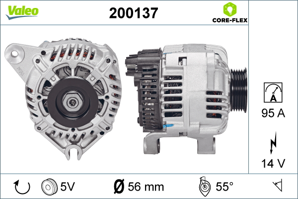 Valeo Alternator/Dynamo 200137