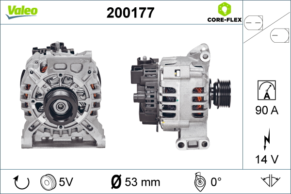 Valeo Alternator/Dynamo 200177