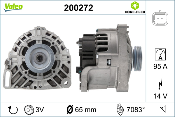 Valeo Alternator/Dynamo 200272