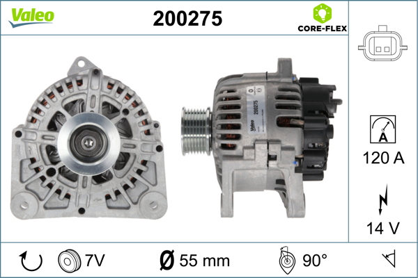 Valeo Alternator/Dynamo 200275