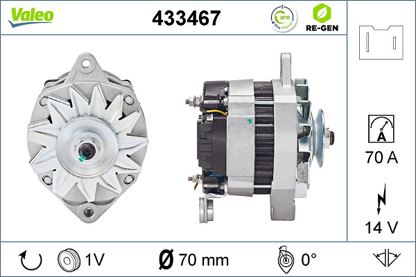 Valeo Alternator-Dynamo 433467