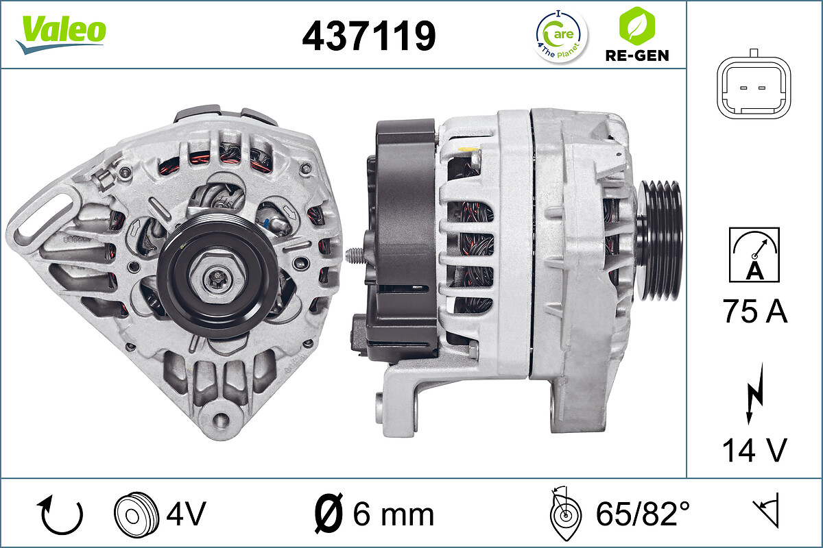 Valeo Alternator/Dynamo 437119