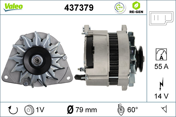 Valeo Alternator/Dynamo 437379