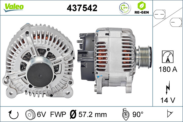 Valeo Alternator/Dynamo 437542