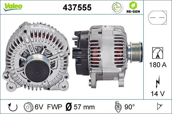 Valeo Alternator/Dynamo 437555