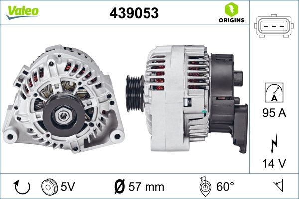 Valeo Alternator/Dynamo 439053