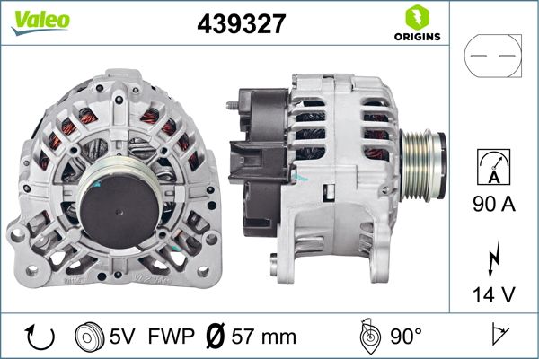 Valeo Alternator/Dynamo 439327