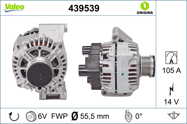 Valeo Alternator/Dynamo 439539