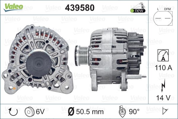 Valeo Alternator/Dynamo 439580