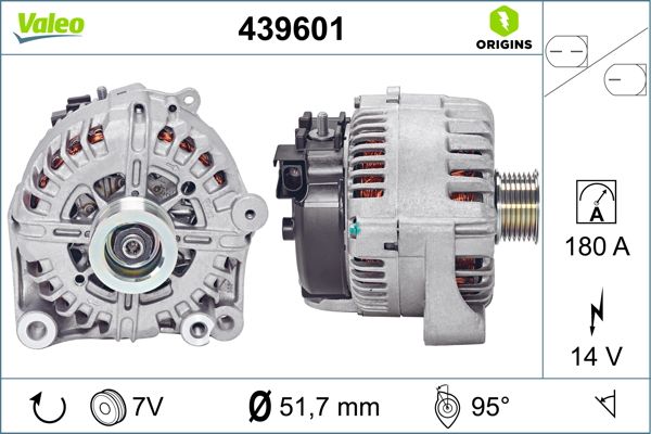 Valeo Alternator/Dynamo 439601