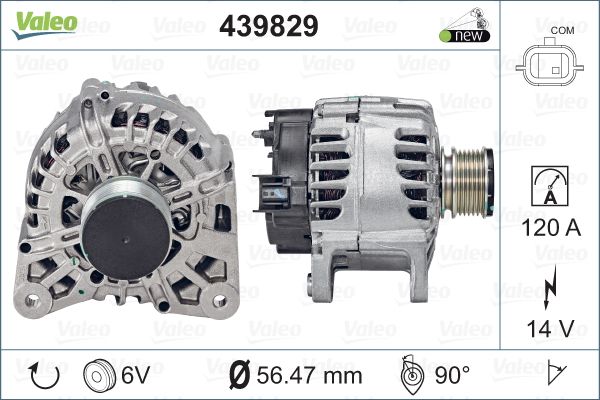 Valeo Alternator/Dynamo 439829