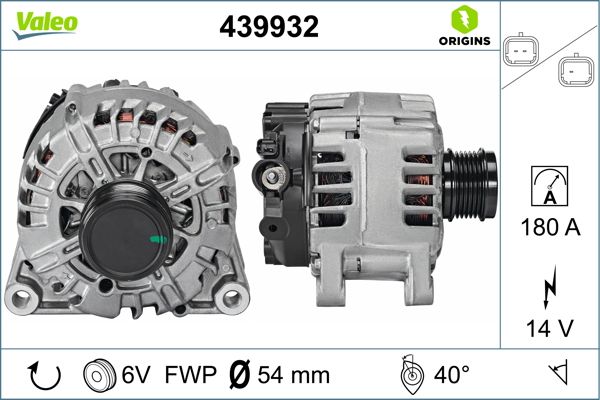 Valeo Alternator/Dynamo 439932